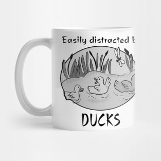 Easily distracted by ducks Mug